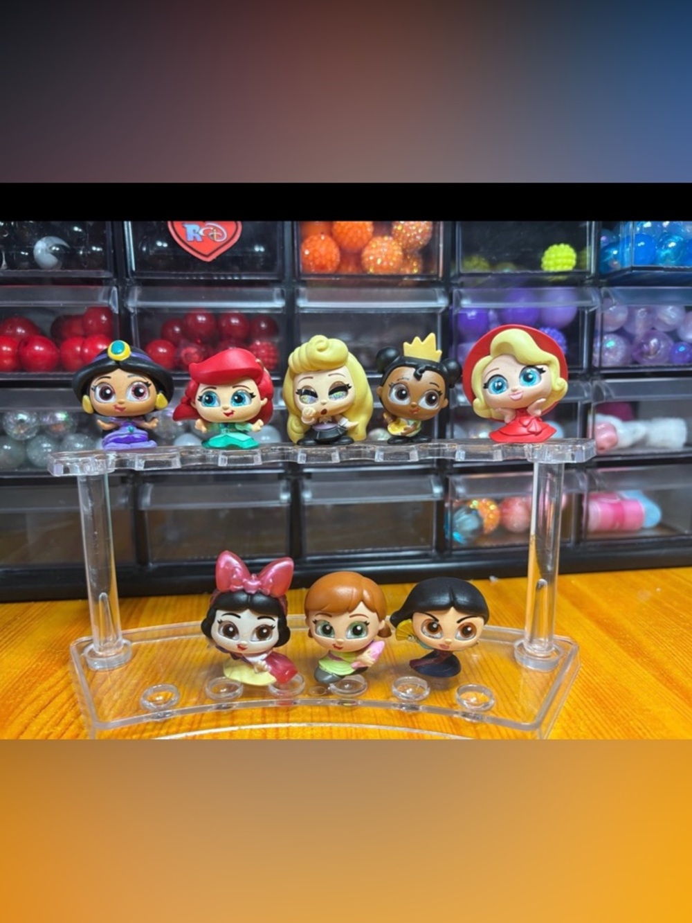 Disney Mini Princess Figurine doorables set